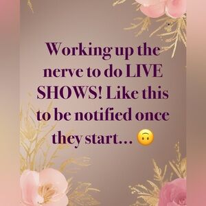 LIVE SHOWS COMING SOON! 😱